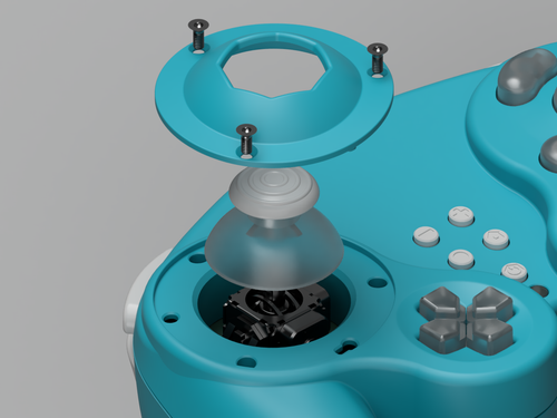 GC Ultimate Controller Kit - Modern GameCube Style DIY - Hand Held Legend