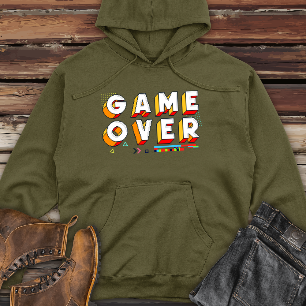 Game Over Midweight Hooded Sweatshirt