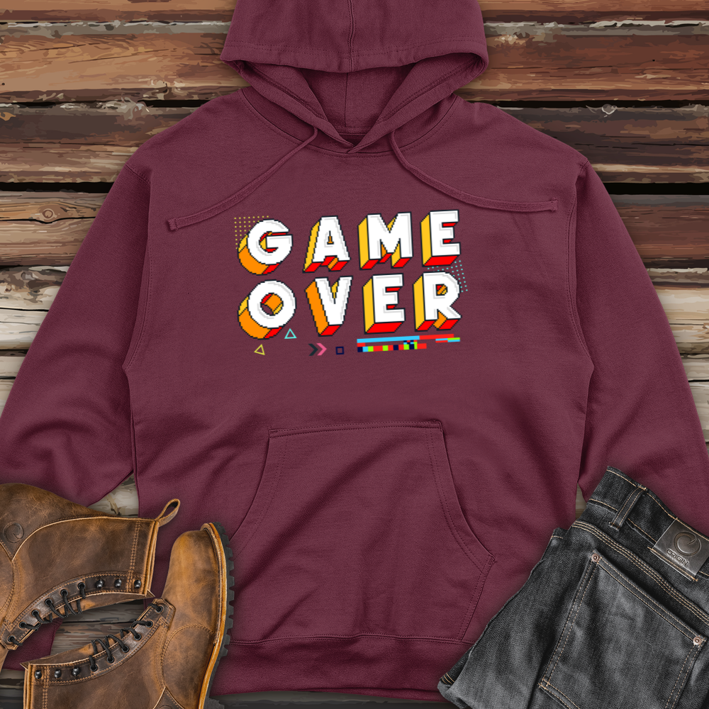 Game Over Midweight Hooded Sweatshirt