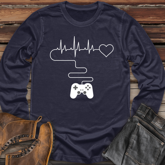 Gamer Heartbeat Long Sleeve