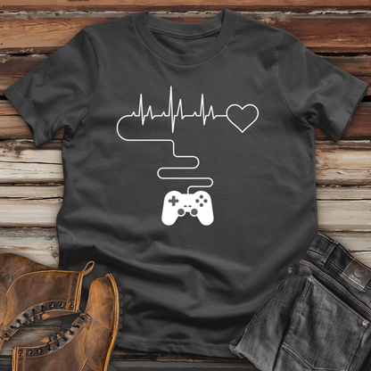 Gamer heartbeat Cotton Tee