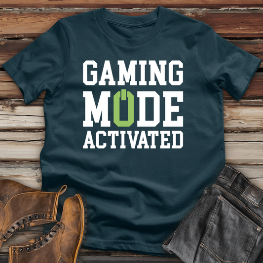 Gaming Mode Activated Cotton Tee