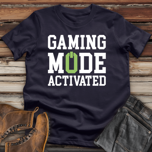 Gaming Mode Activated Cotton Tee