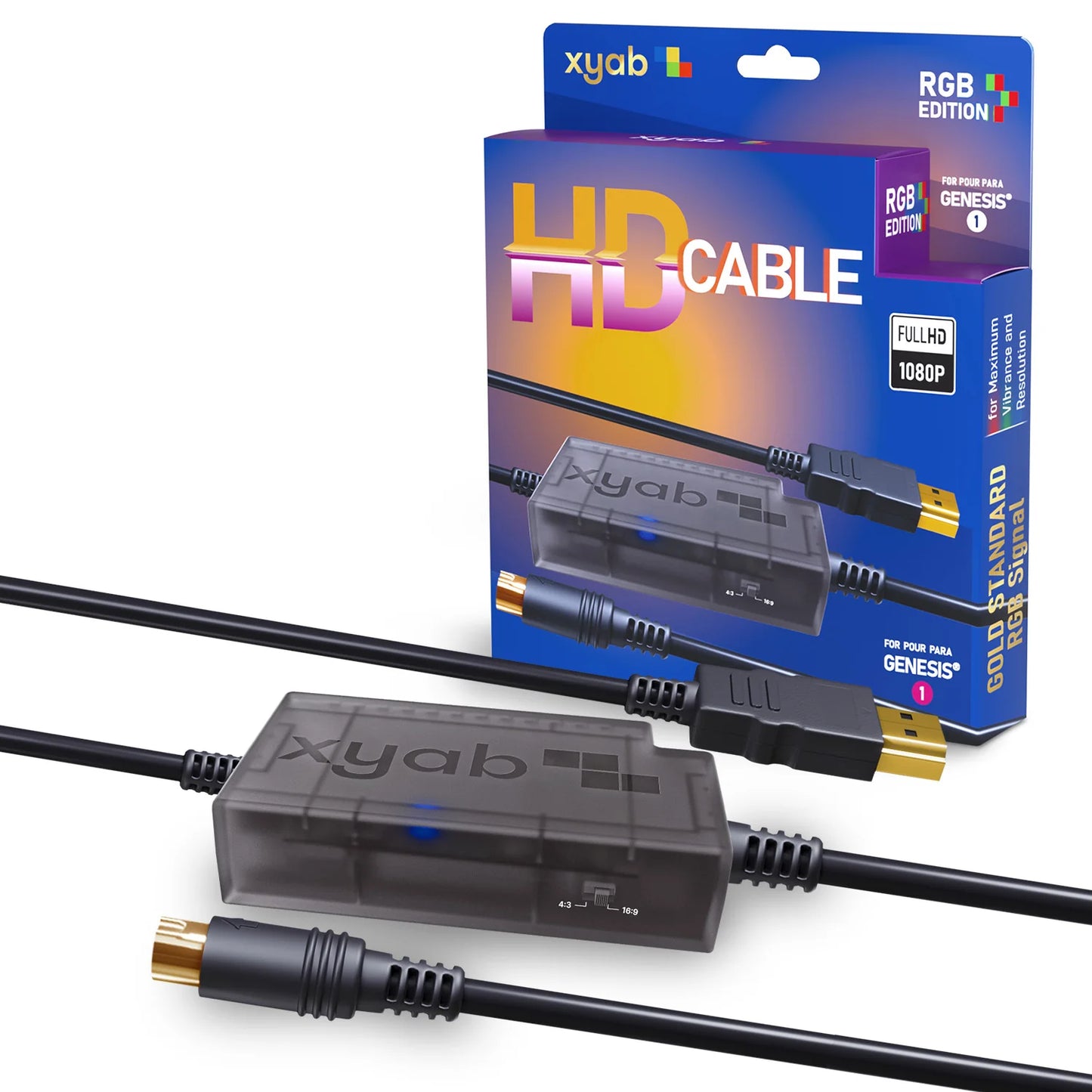 RGB+ HD Link Cable For Genesis 1 - XYAB