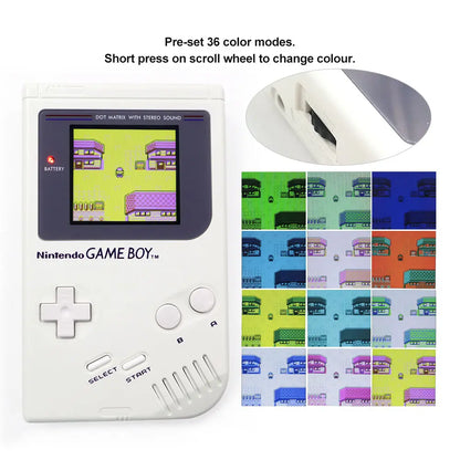 Game Boy DMG IPS LCD V5 with OSD | Backlight & Front PCB | Hand 