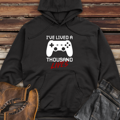 I've Lived a Thousand Lives Midweight Hooded Sweatshirt