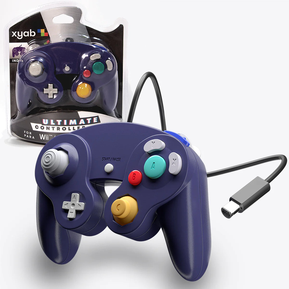 Wired Controller for GameCube/Wii/Switch - XYAB XYAB