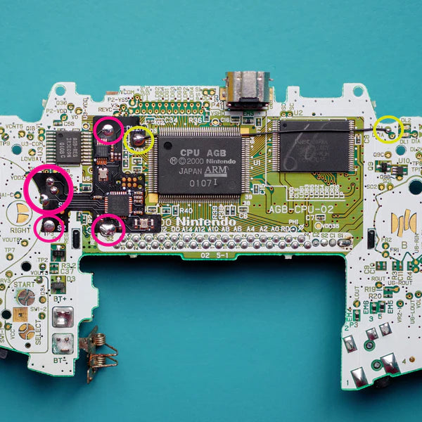 Gameboy Advance Overclocker Flex - Robot_Retro - Hand Held Legend