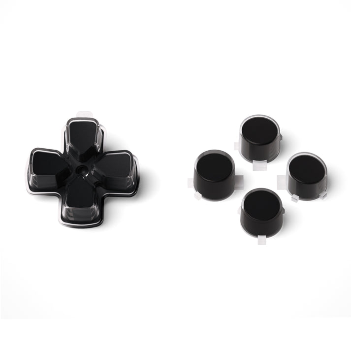 Two-Tone No Letter Imprint Dpad and Action Buttons for PS5 Controller - eXtremeRate