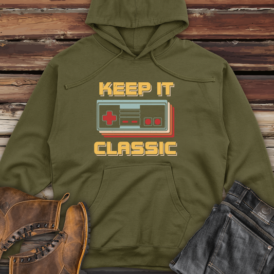 Keep It Classic Midweight Hooded Sweatshirt