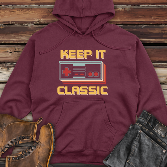 Keep It Classic Midweight Hooded Sweatshirt