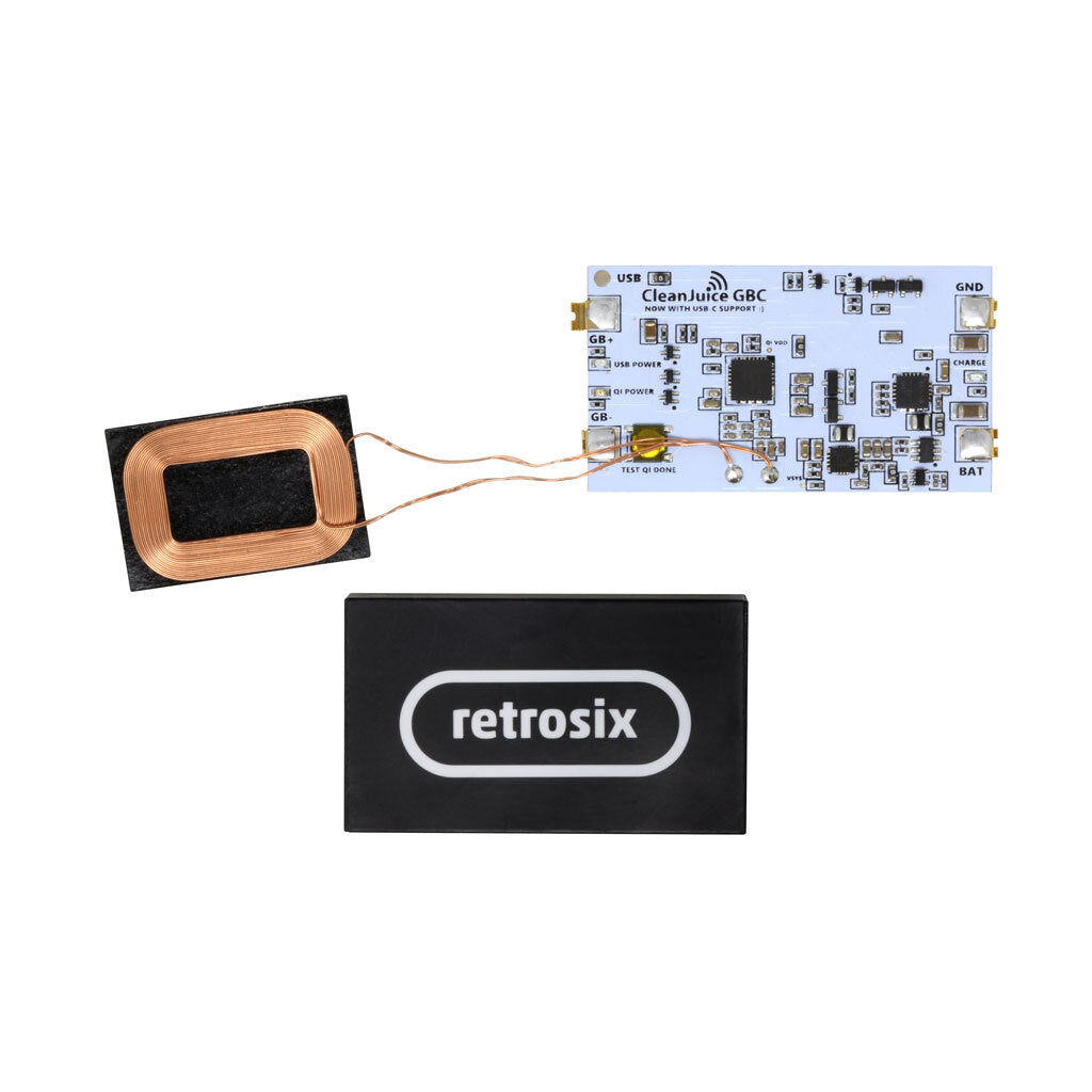 CleanJuice Air Game Boy Color Rechargeable Battery Module with USB-C ...