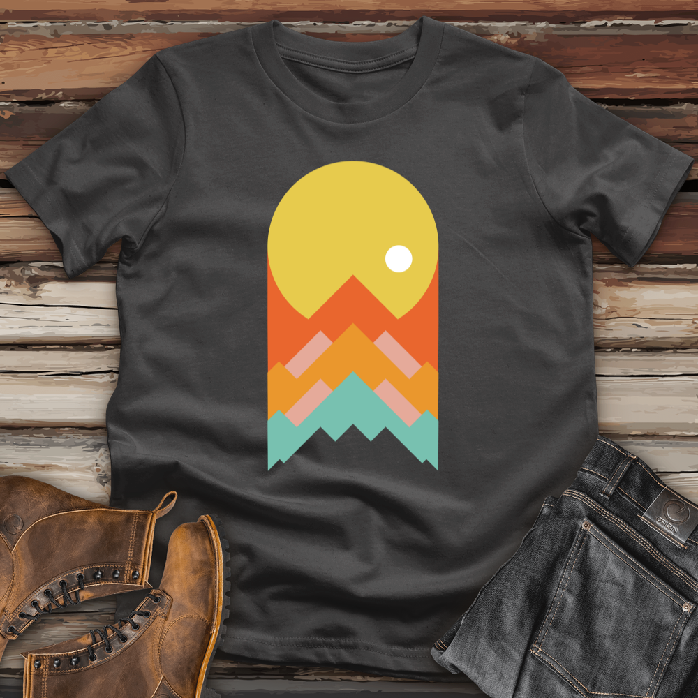 Life Is a Mountain Cotton Tee