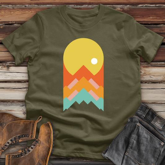 Life Is a Mountain Cotton Tee