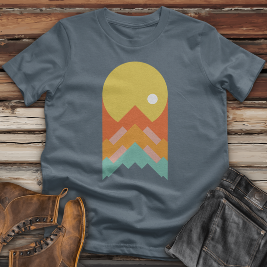 Life Is a Mountain Cotton Tee