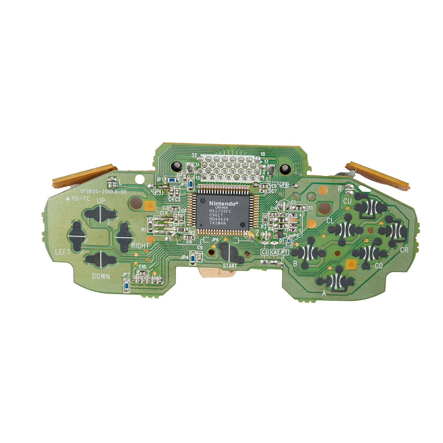 OEM N64 Controller Motherboard - Hand Held Legend