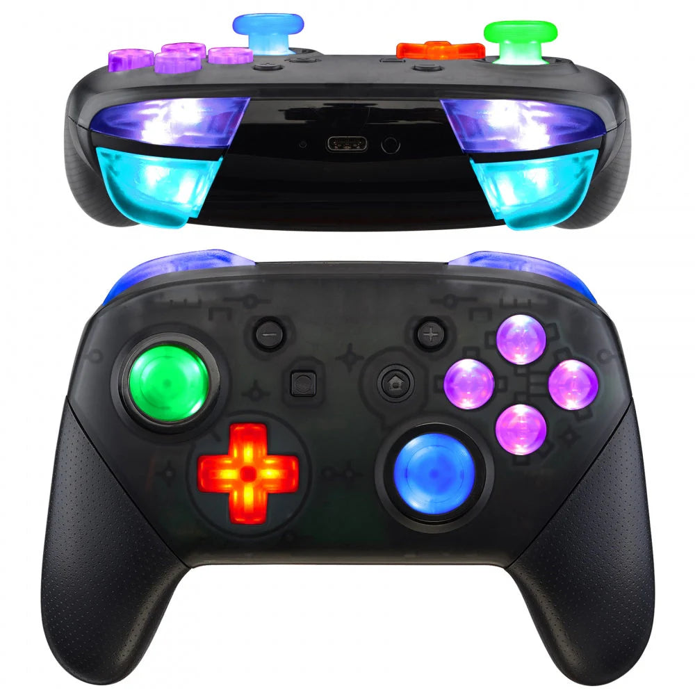 Premium Custom LED Official Nintendo Switch Pro outlet Controller