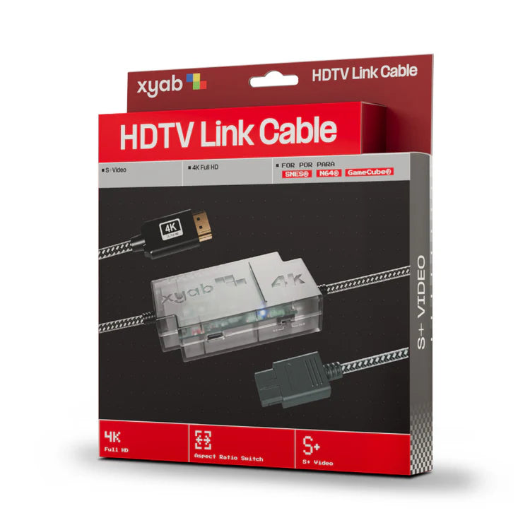 4K HD Link Cable for SNES/N64/Gamecube - XYAB