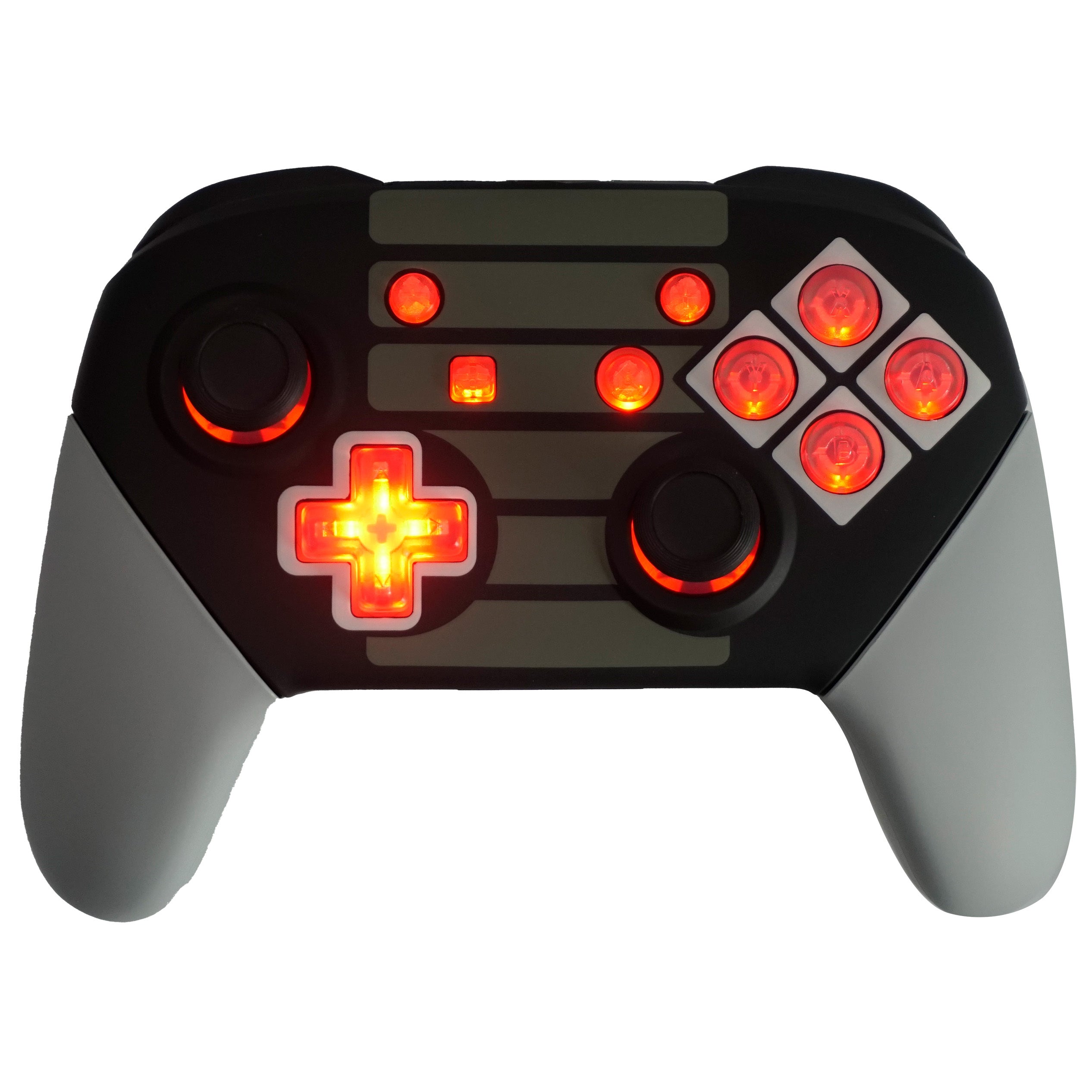 ProGCC Made-To-Order Controller (3.2 Wireless) NES Style (Circular Analog)