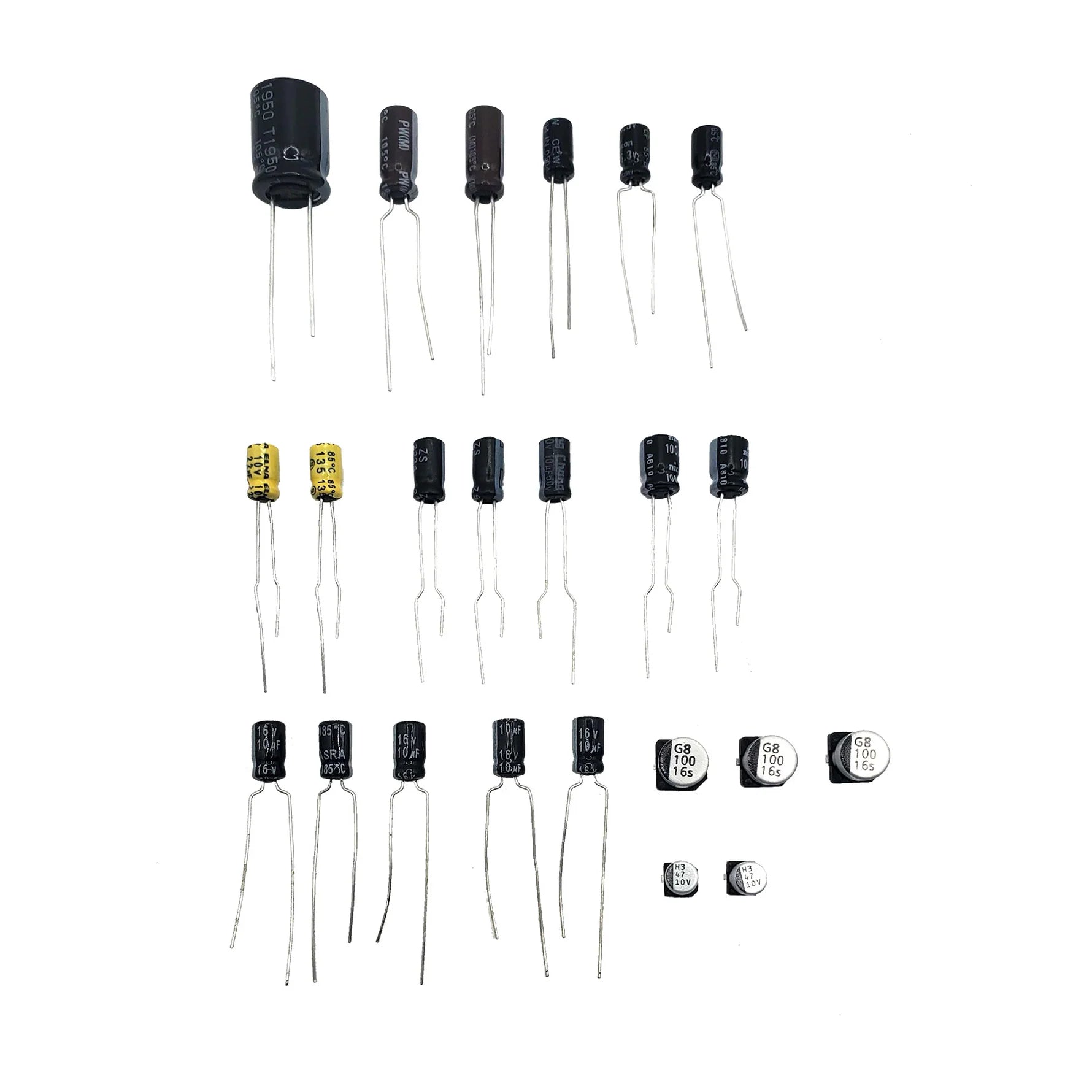 Capacitor Set for Game Gear VA5 - Hand Held Legend