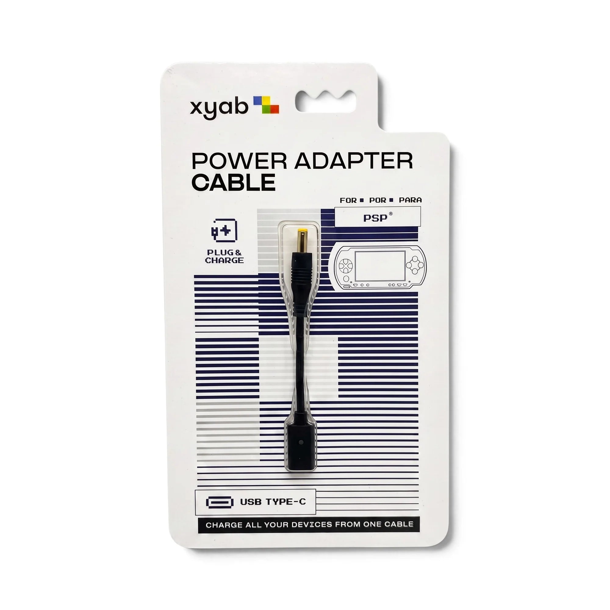USB-C Power Adapter Cable - PSP 1000/2000/3000 - XYAB
