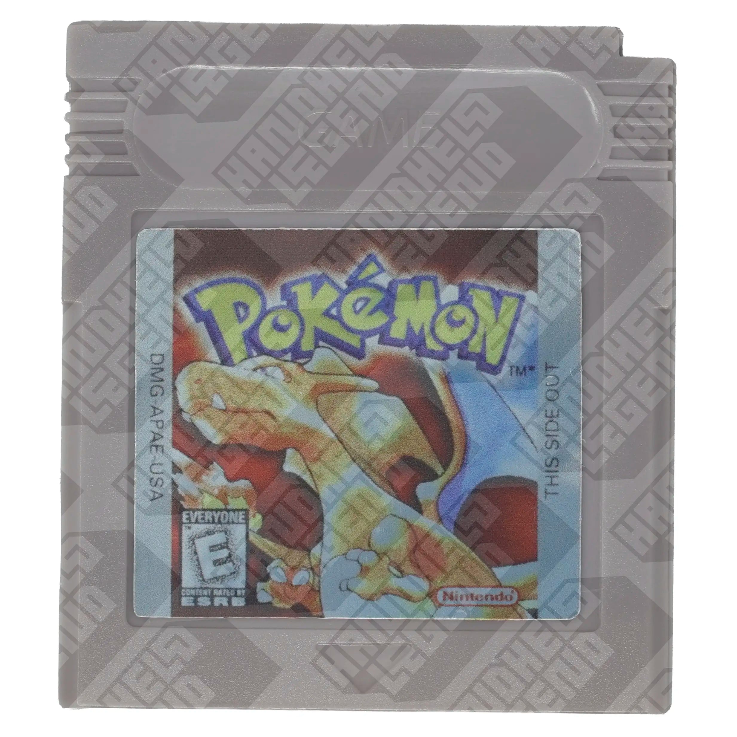 Shiny Reproduction Cartridge Label For Pokémon - Game Boy DMG/Color/Advance