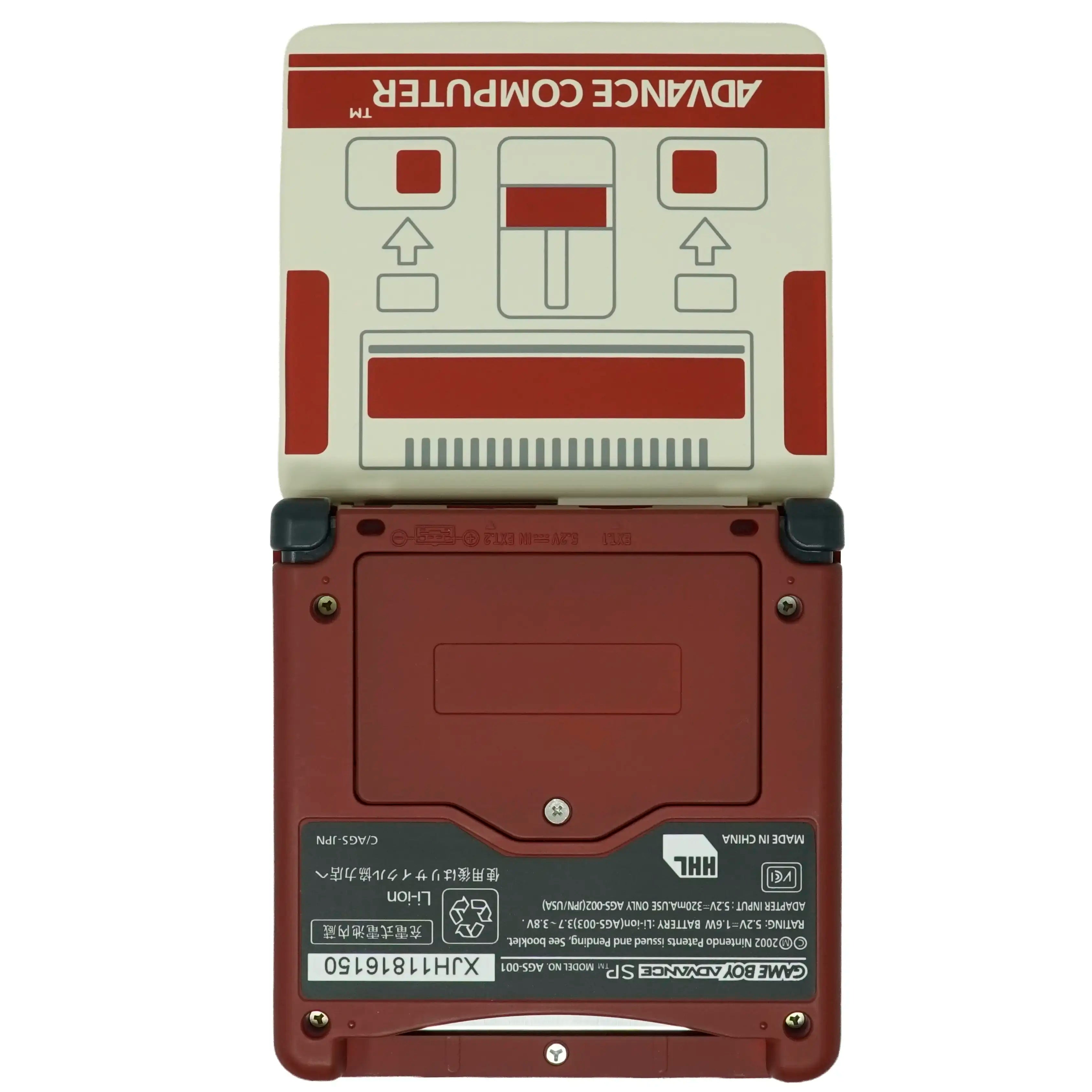 Game Boy Advance SP Ultimate Made-to-Order Console - Famicom - Hand Held Legend