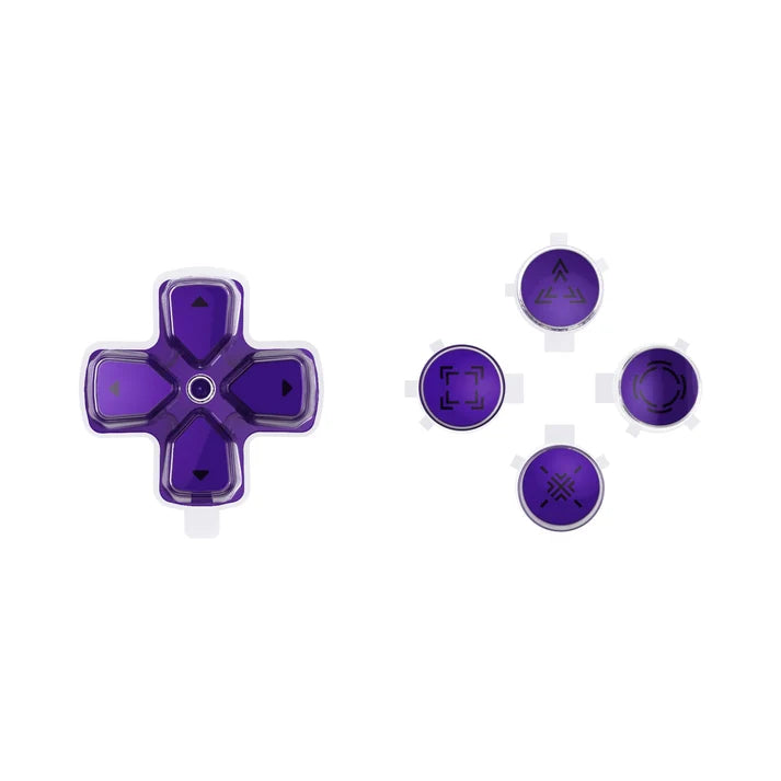 Three-Tone Dpad Action Buttons With Redesigned Symbols for PS5 Controller - eXtremeRate