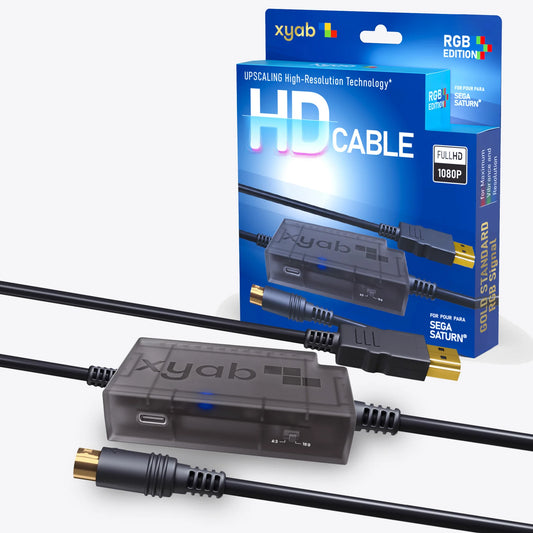 RGB+ HD Link Cable For Sega Saturn - XYAB