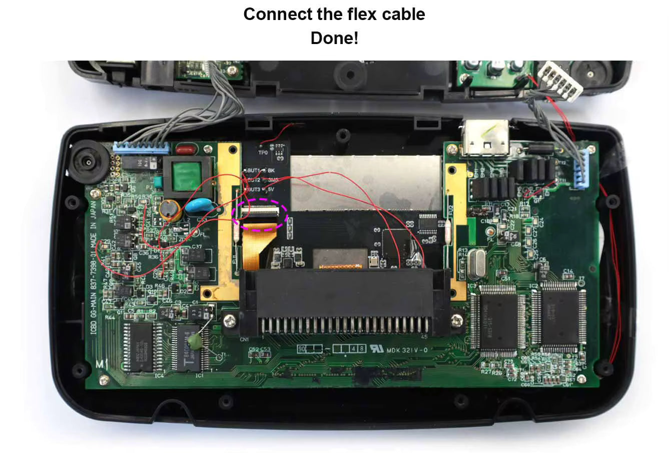 Game Gear 3.5" Laminated IPS Kit - HISPEEDIDO - Hand Held Legend