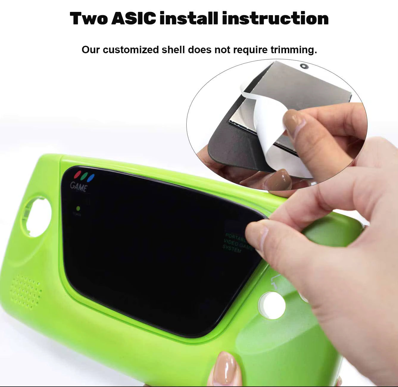 Game Gear 3.5" Laminated IPS Kit - HISPEEDIDO - Hand Held Legend