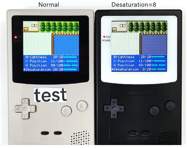 Game Boy Color Q5 IPS LCD Backlight Kit with Laminated Lens