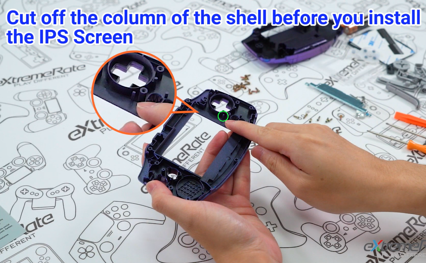 Game Boy Advance IPS Ready Full Shell Replacement - eXtremeRate