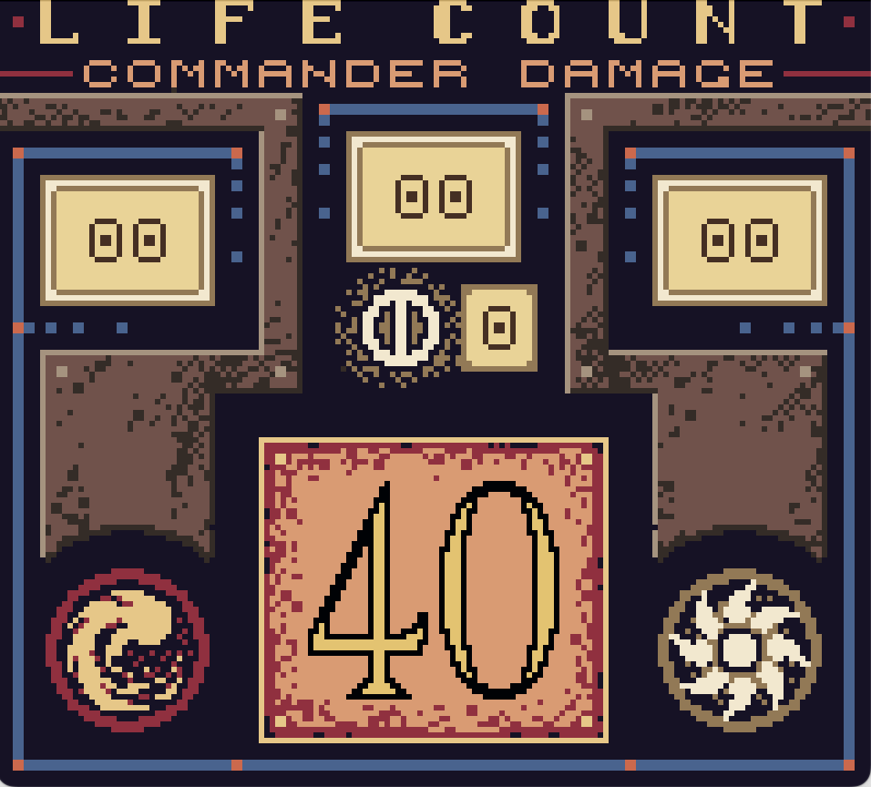 PREORDER - Life Counter for Magic: The Gathering (MTG) - Game Boy Cartrige