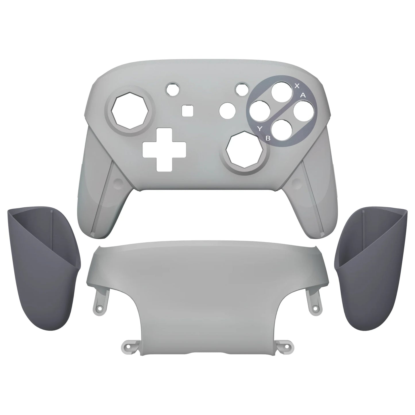 Nintendo Switch Pro Controller Shell and Grips | Full Shell Kit | Hand ...
