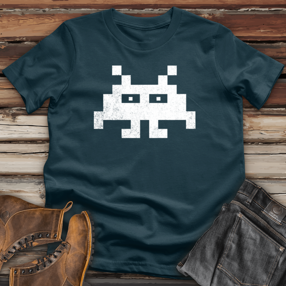 Space Invader Cotton Tee