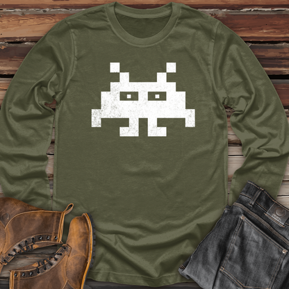 Space Invader Long Sleeve