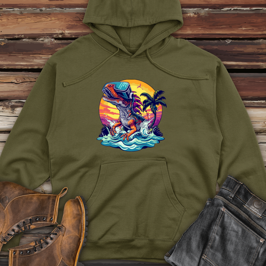 Spinosaurus V R Fisherman Midweight Hooded Sweatshirt