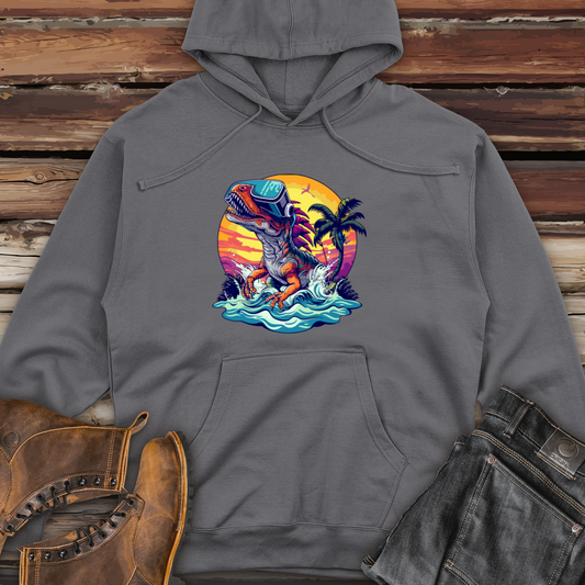 Spinosaurus V R Fisherman Midweight Hooded Sweatshirt