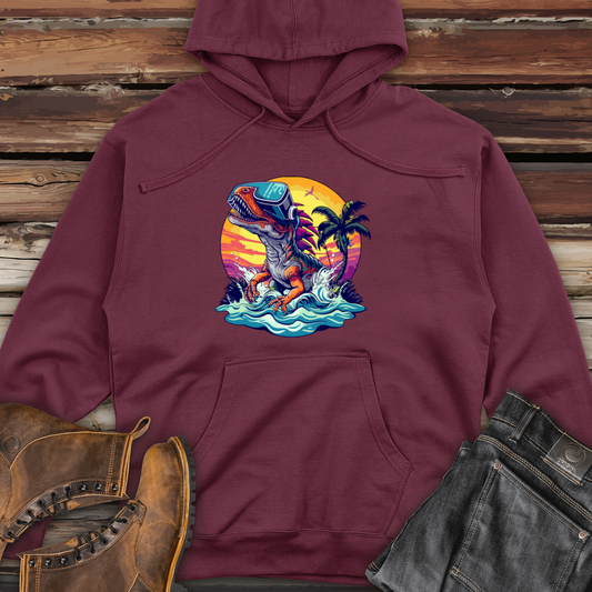 Spinosaurus V R Fisherman Midweight Hooded Sweatshirt