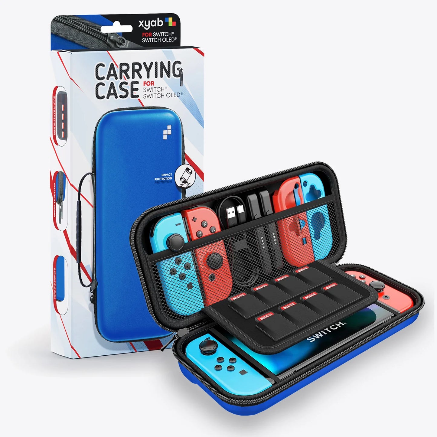 Travel Hard Shell Carrying Case For Nintendo Switch - XYAB