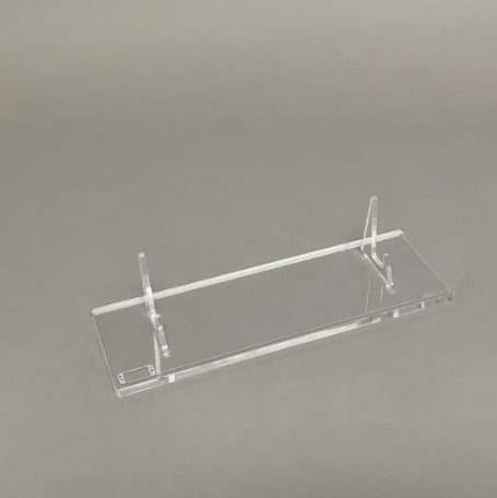 Nintendo Switch Crystal Clear Display Stand - Rose Colored Gaming