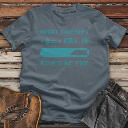 What Doesn't Kill Me Gives Me Exp Cotton Tee