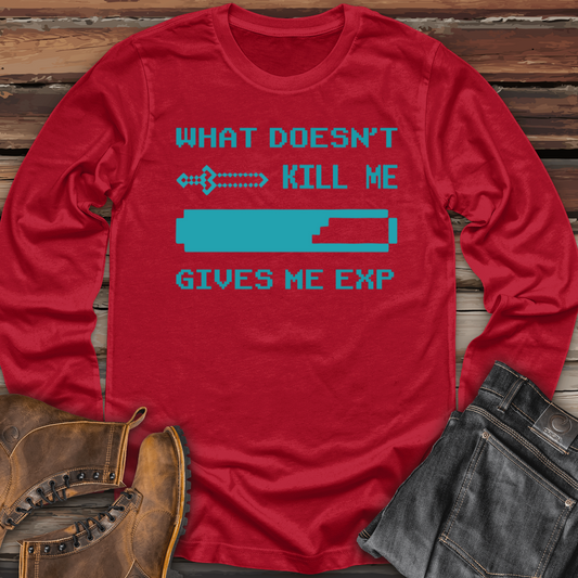 What Doesn't Kill Me Gives Me Exp Long Sleeve