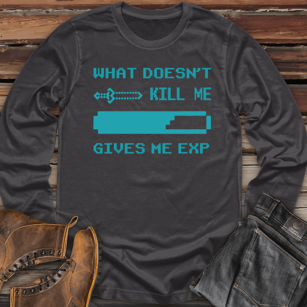 What Doesn't Kill Me Gives Me Exp Long Sleeve