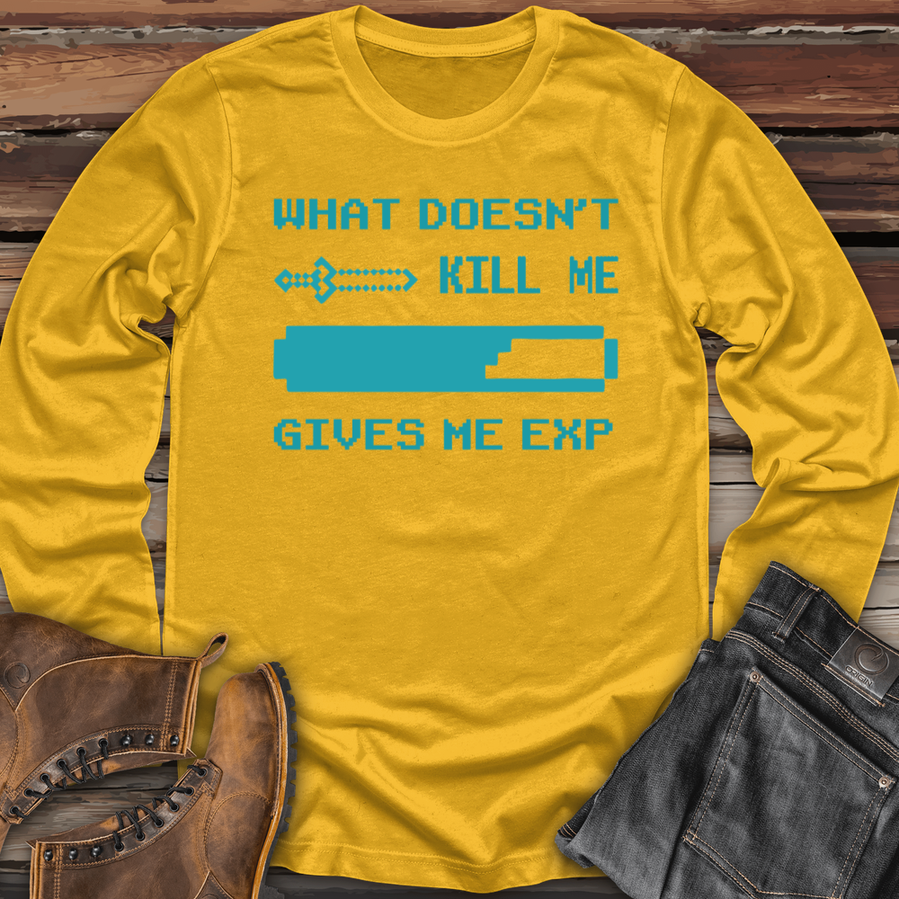 What Doesn't Kill Me Gives Me Exp Long Sleeve