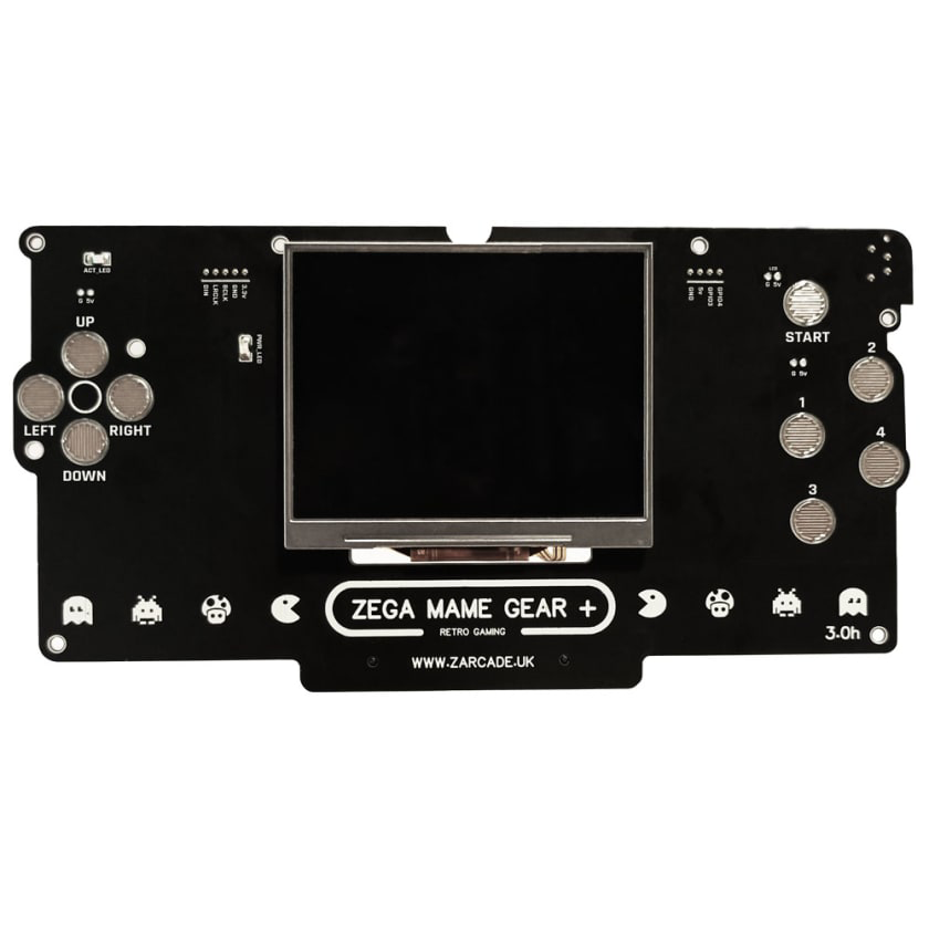 ZEGA MAME GEAR Game Gear Raspberry Pi Mod Kit Zarcade Limited