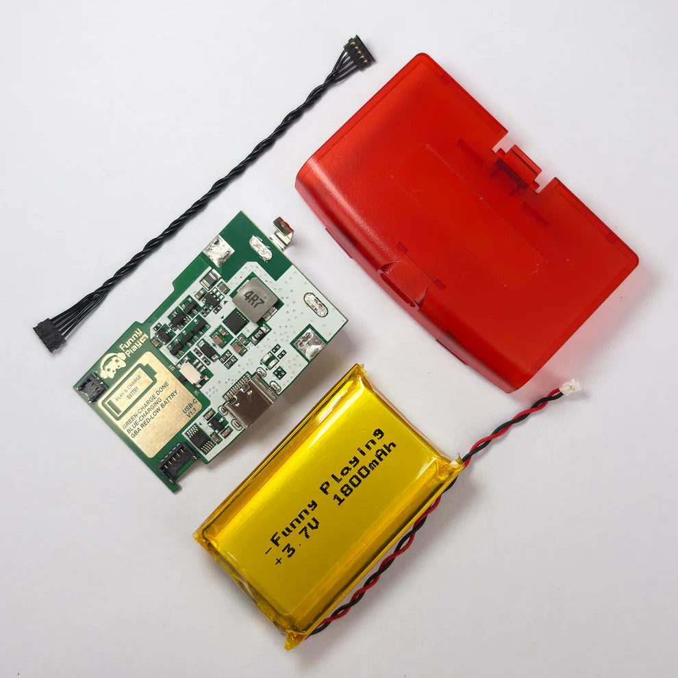 AGB IPS MAX Battery Kit for Game Boy Advance  - Funnyplaying
