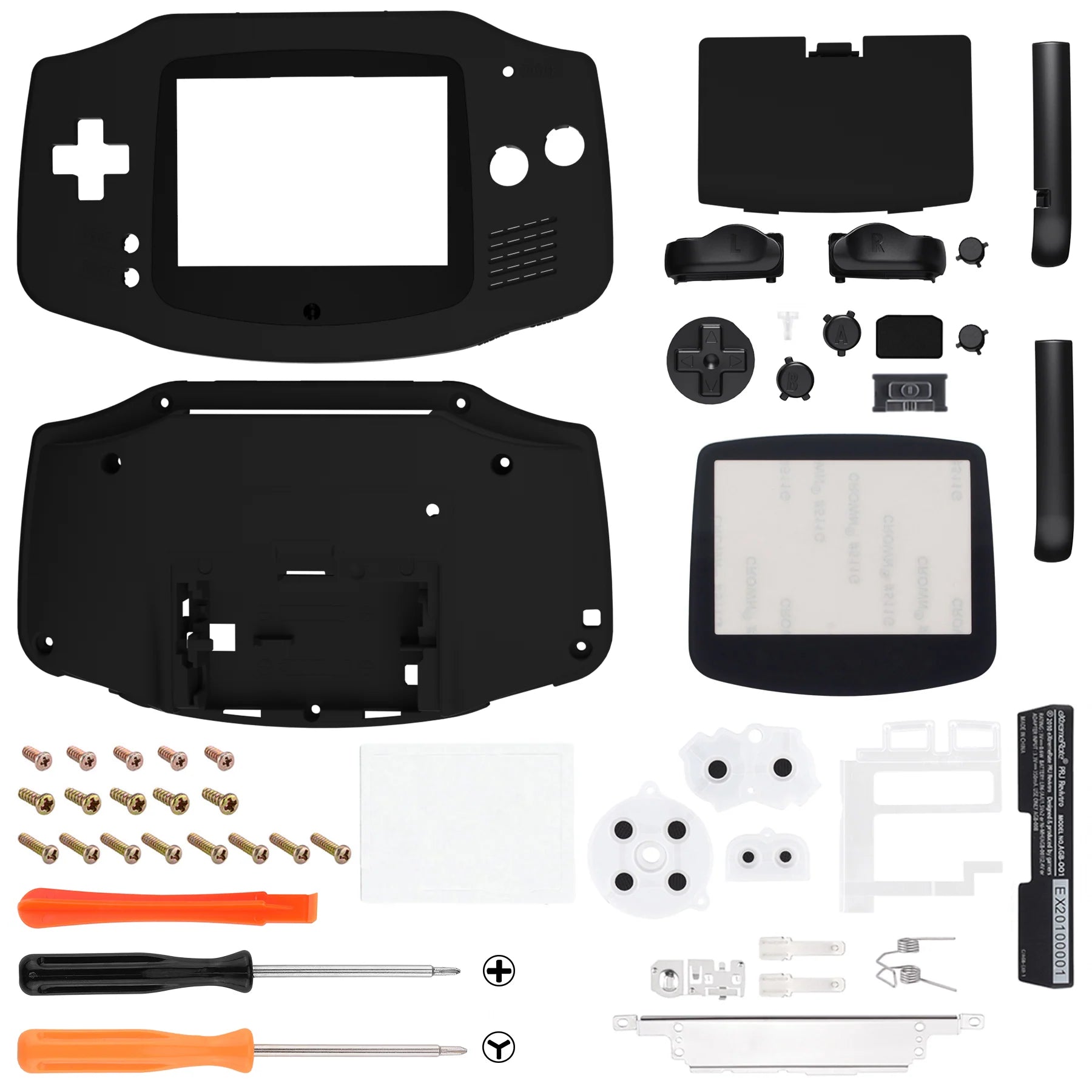 Game Boy Advance IPS Ready Full Shell Replacement Game Boy Advance IPS Ready Full Shell Replacement