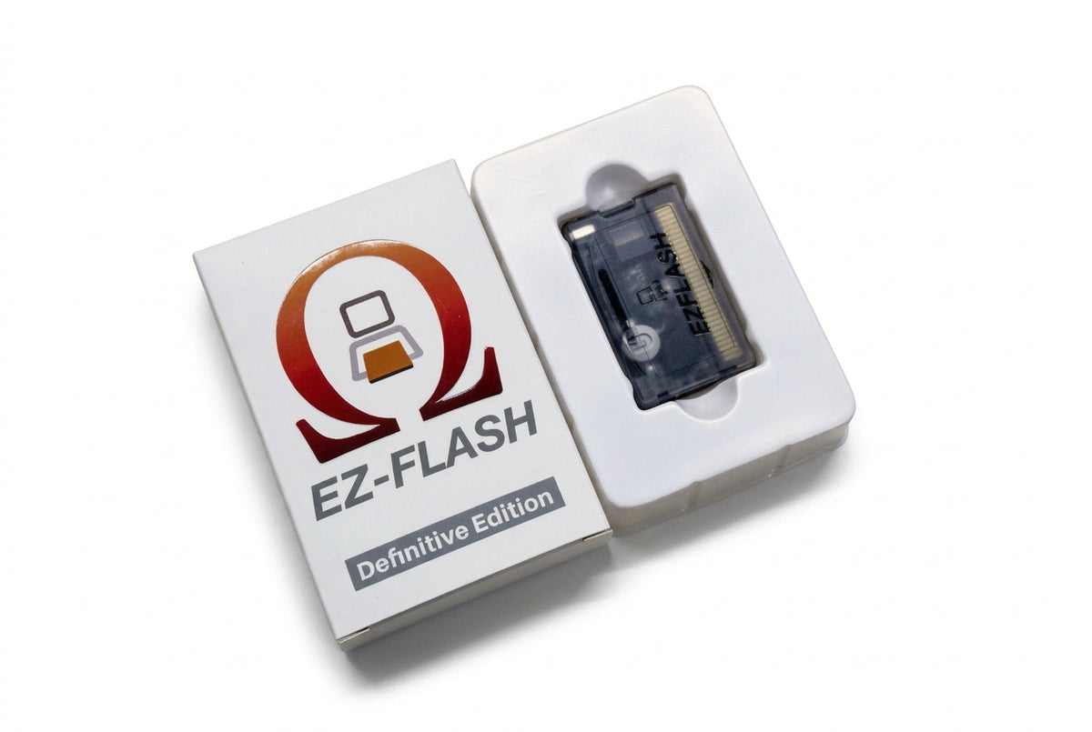 EZ-FLASH Omega Definitive Edition Micro-SD Card Adapter - Hand Held Legend
